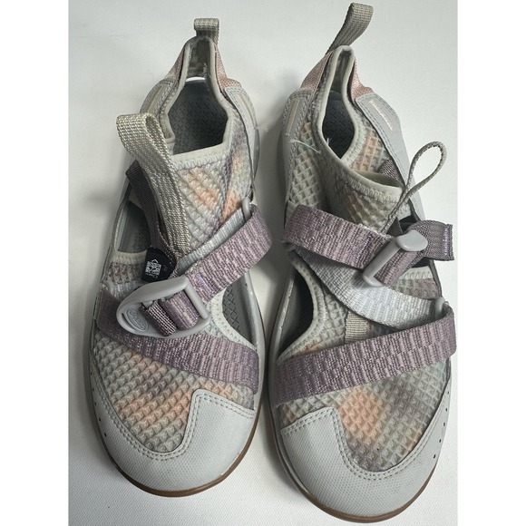 Chaco Shoes - Chaco Chillos Sport Sandals Water Shoes Gray Lilac Mesh Slip On Women's 6